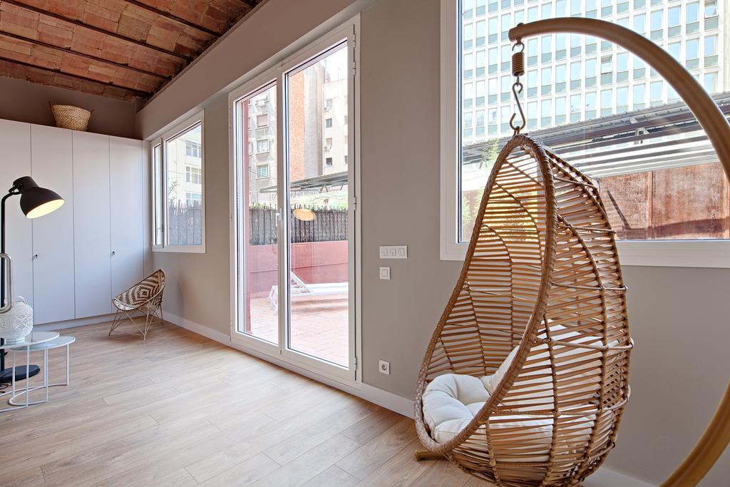 Habitat Apartments Barcelona Plaza Rum bild