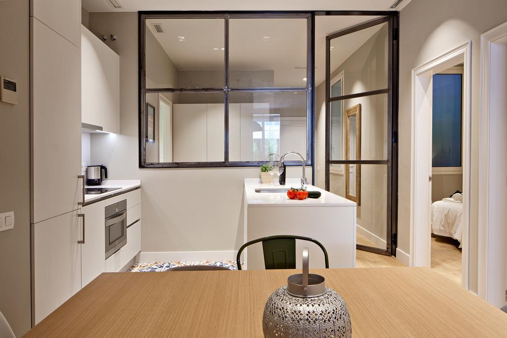 Habitat Apartments Barcelona Plaza Rum bild