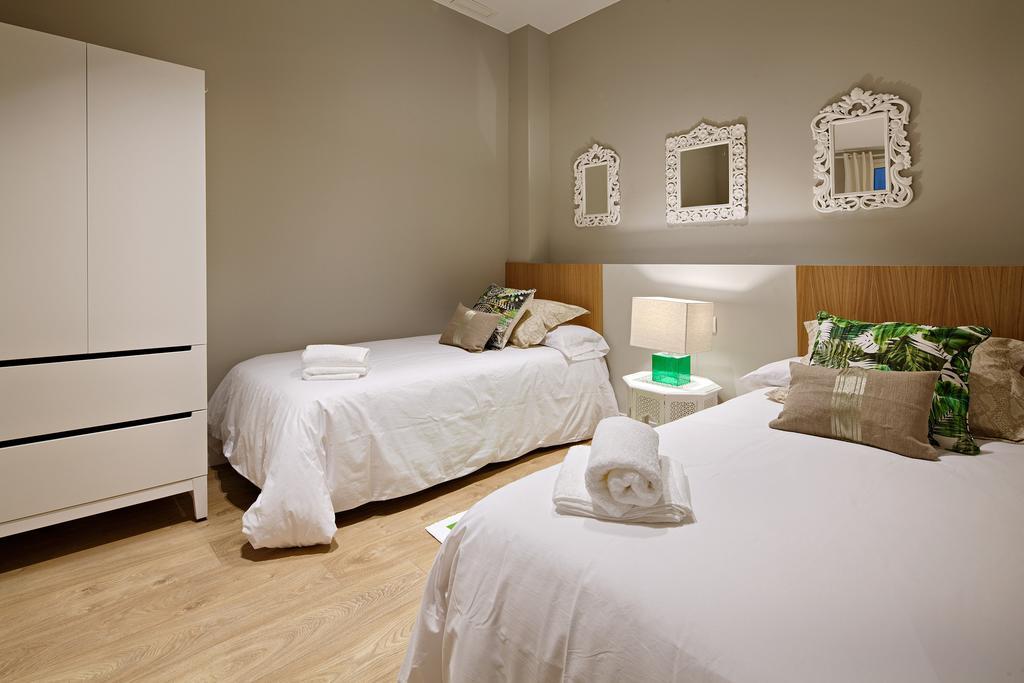 Habitat Apartments Barcelona Plaza Rum bild