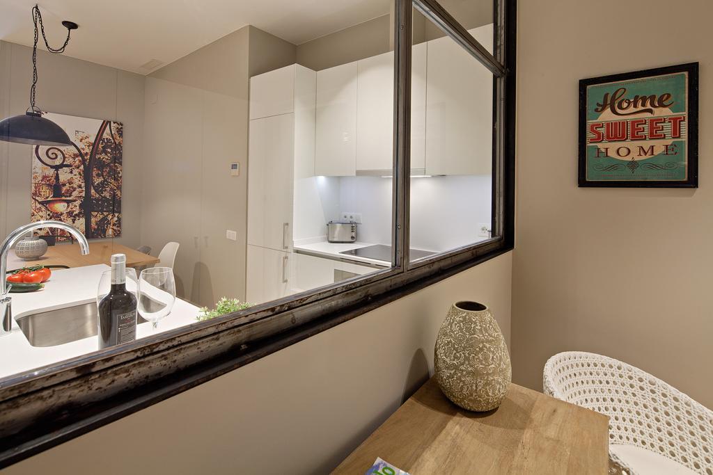 Habitat Apartments Barcelona Plaza Rum bild