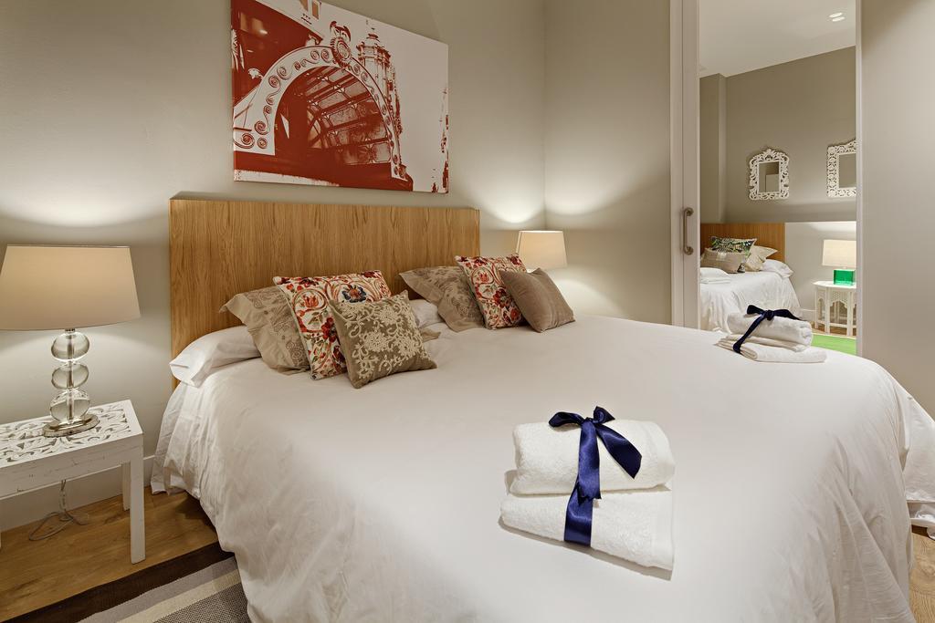 Habitat Apartments Barcelona Plaza Rum bild