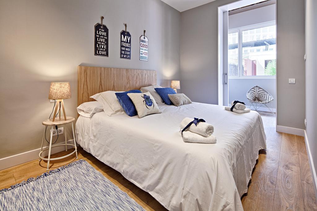 Habitat Apartments Barcelona Plaza Rum bild