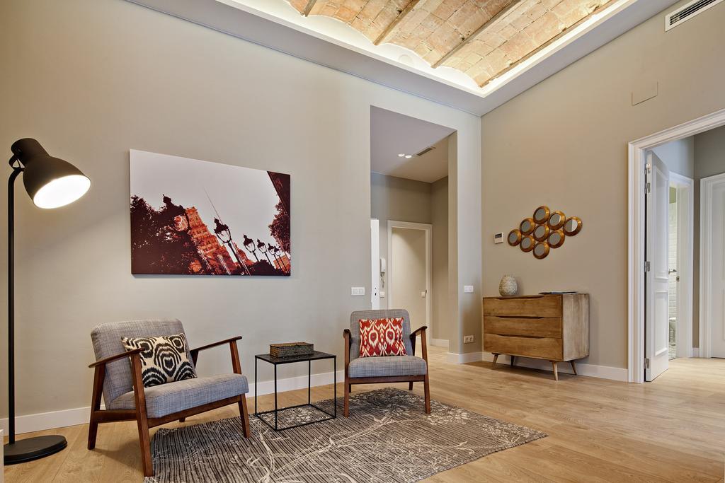 Habitat Apartments Barcelona Plaza Rum bild