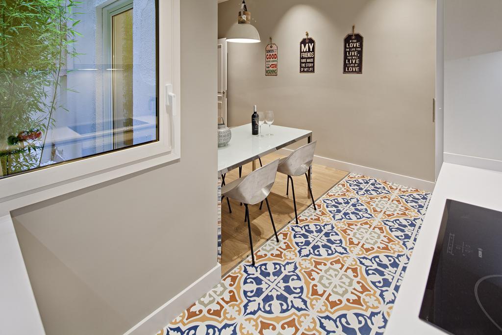 Habitat Apartments Barcelona Plaza Rum bild